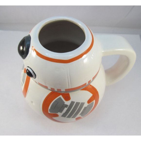 Star Wars Zak Designs BB-8 Ceramic Sculpted Coffee Mug - Picture 3 of 10